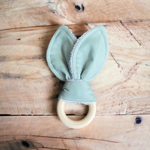 Bunny Eat Teether for sensory play and teething relief